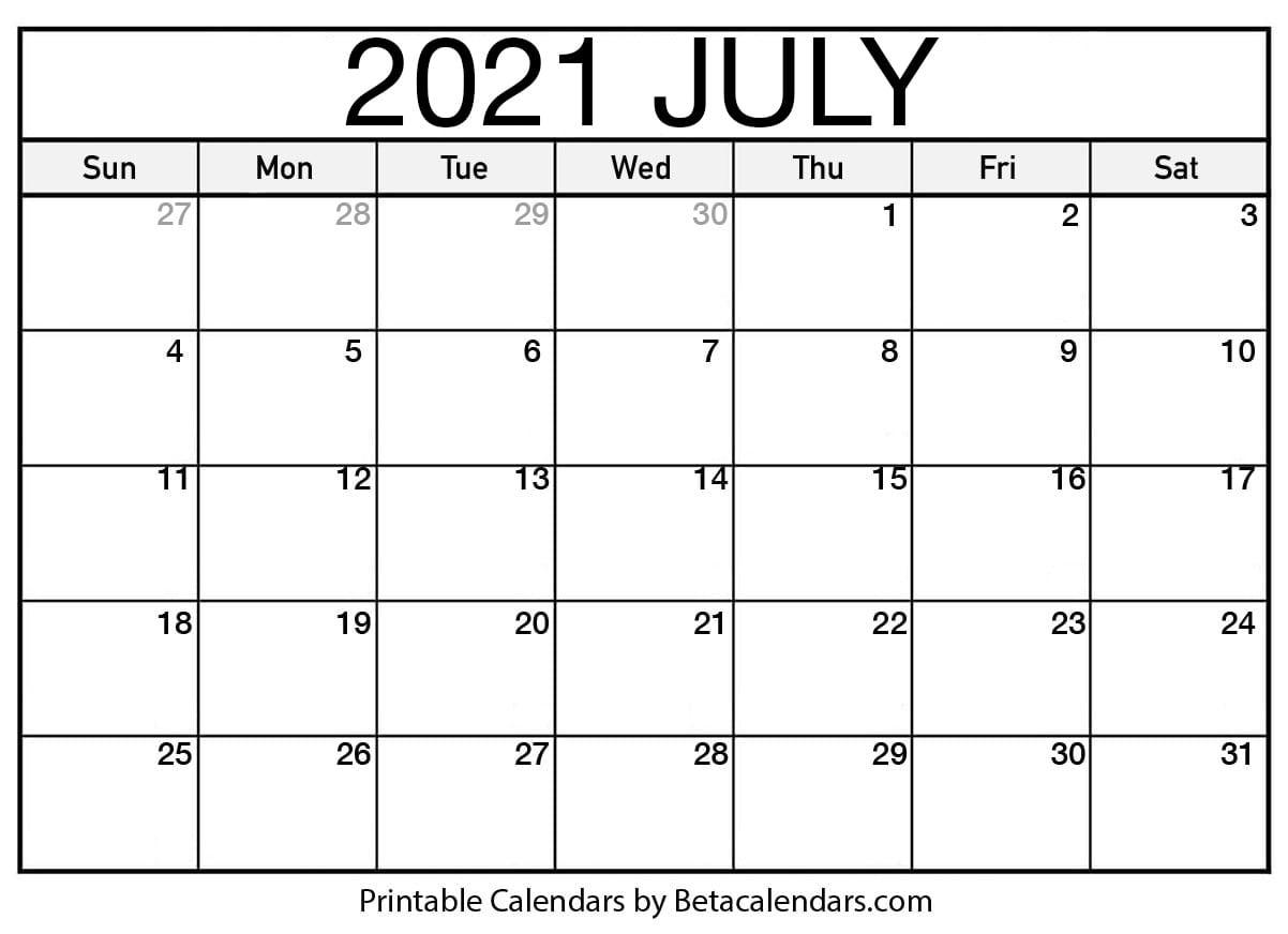 Free Printable June And July 21 Calendar Free Printable June And July 21 Calendar