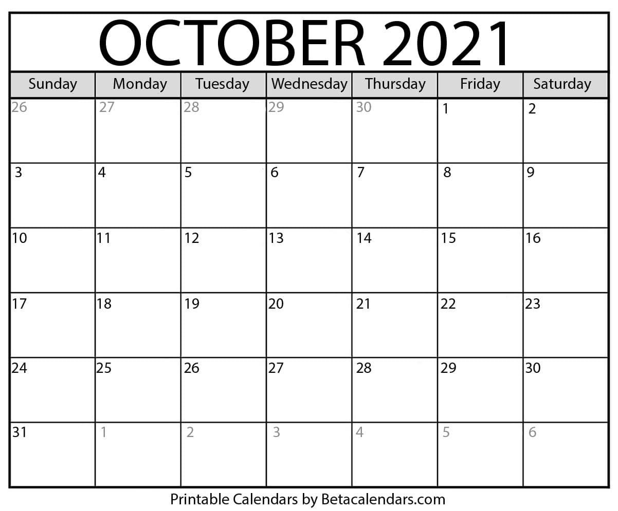 free printable october 2022 calendar