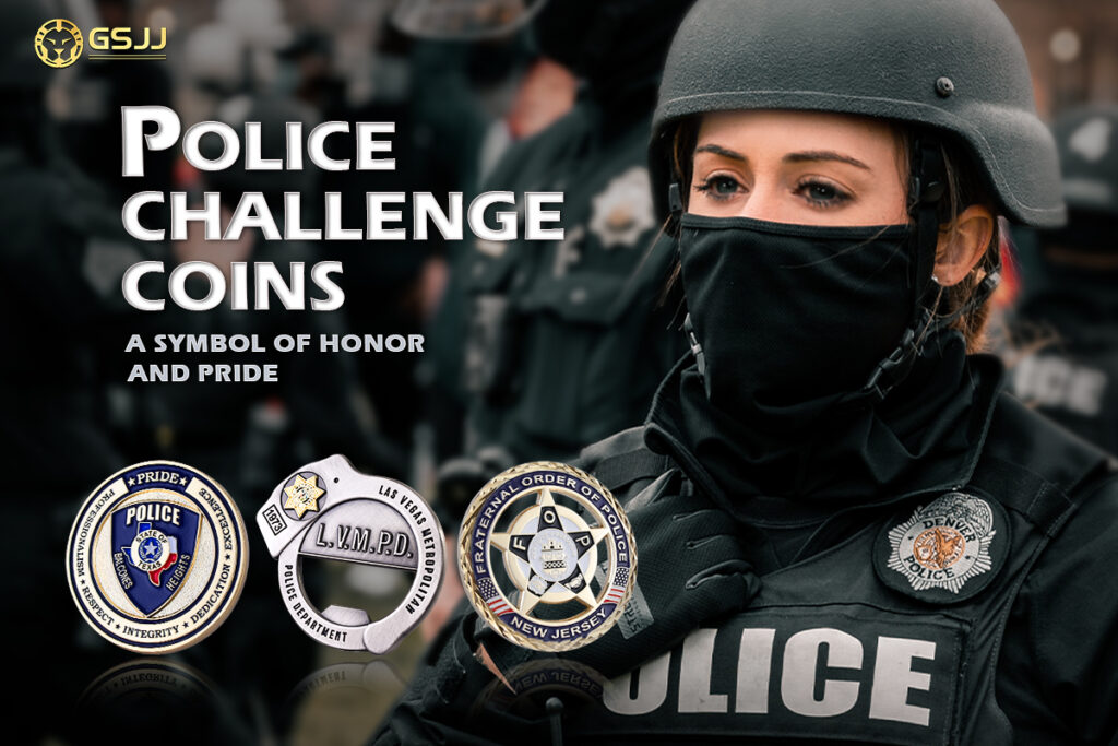 Police challenge coins